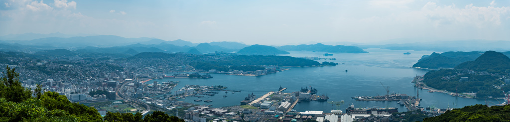 佐世保港パノラマ