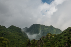 立岩の峰から国見岳