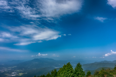 八幡岳、伊万里方面
