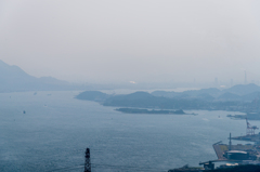 火の山展望台から巌流島