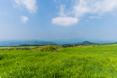 亀石山から上津江方面