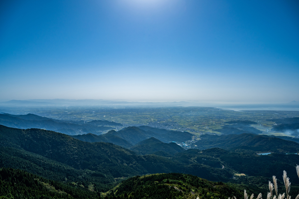 雨山から佐賀平野