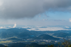 天山から雲海
