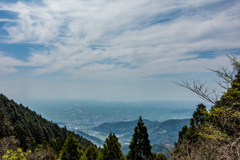 峠から