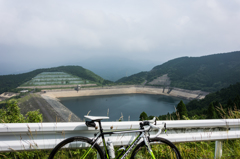 行く手は雲の中