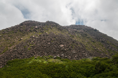 立岩の峰から平成新山