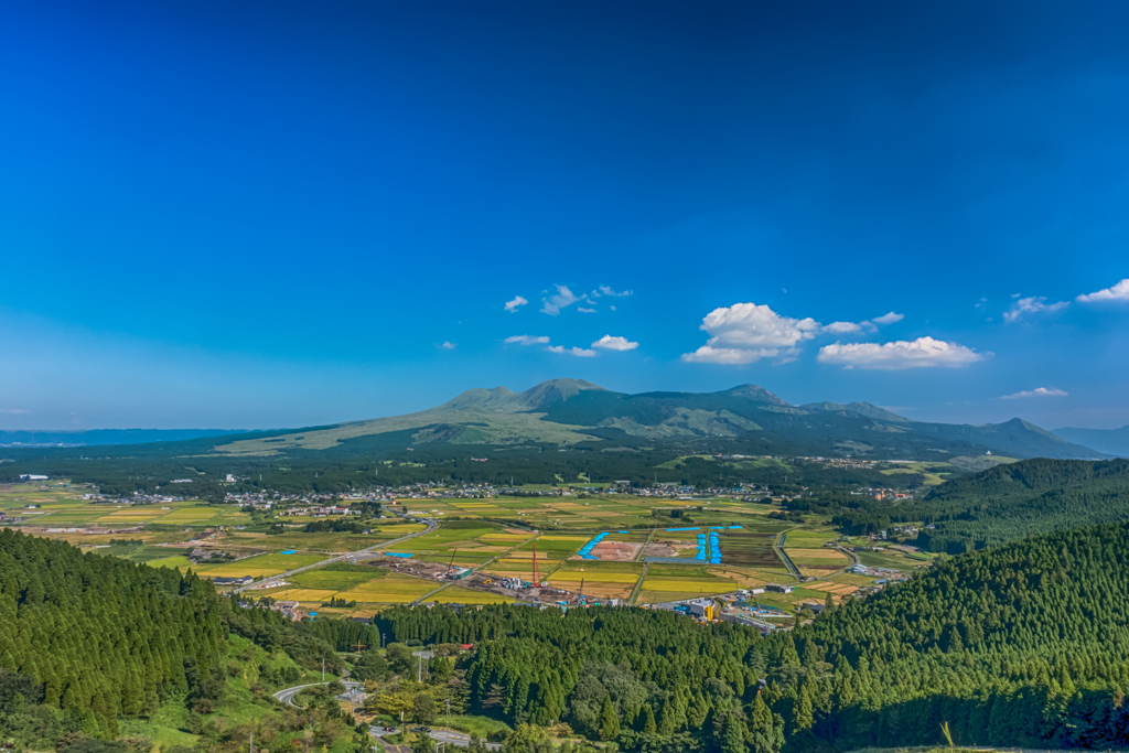 二重の峠から