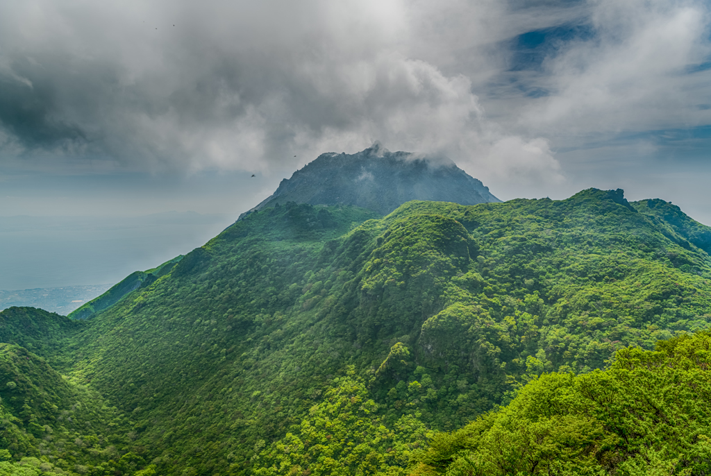 国見岳から平成新山