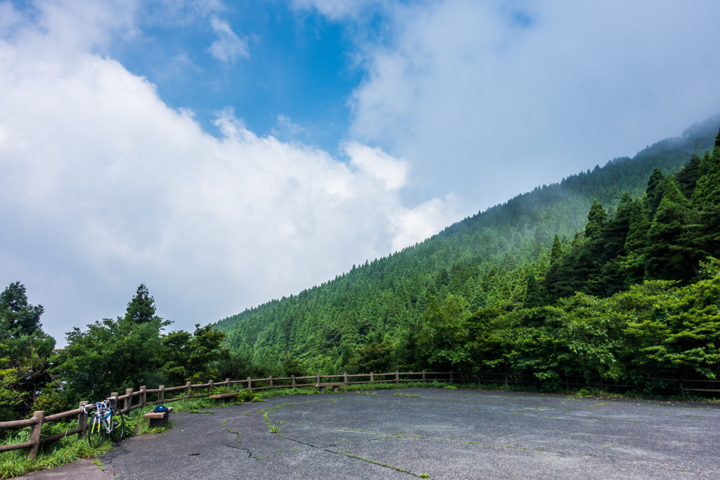 西から青空