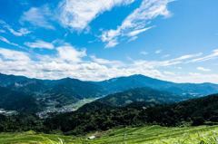 厳木の登りから天山