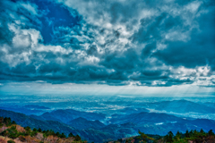 天山から佐賀平野