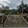 陶山神社の最初の石段