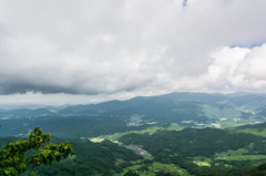 八幡岳山頂から唐津方面