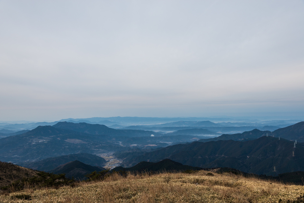 八幡岳、伊万里方面