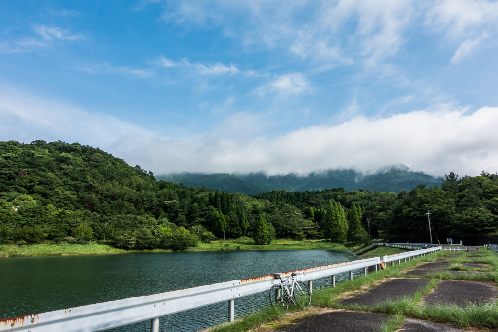 山には晴れ間