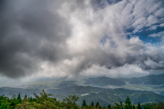 天山上宮登山口から