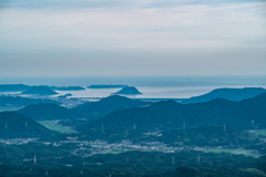 八幡岳から唐津湾
