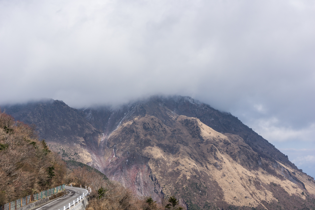 妙見第２展望所から平成新山