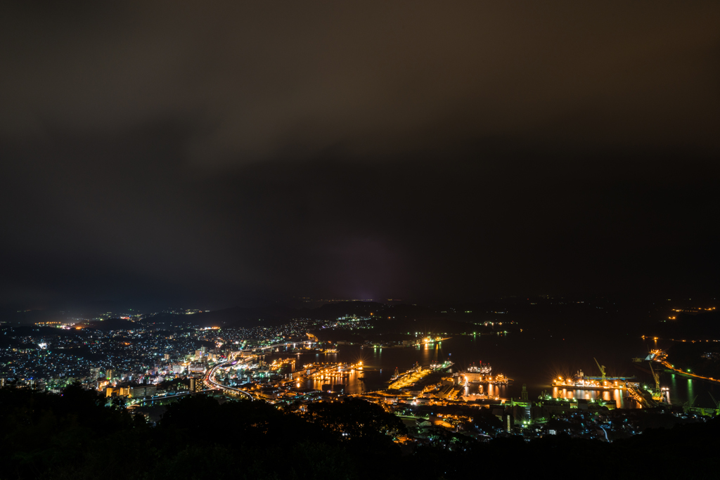 弓張岳からの夜景