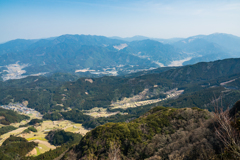 八幡岳山頂から