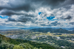 鬼の鼻山から南西の眺望