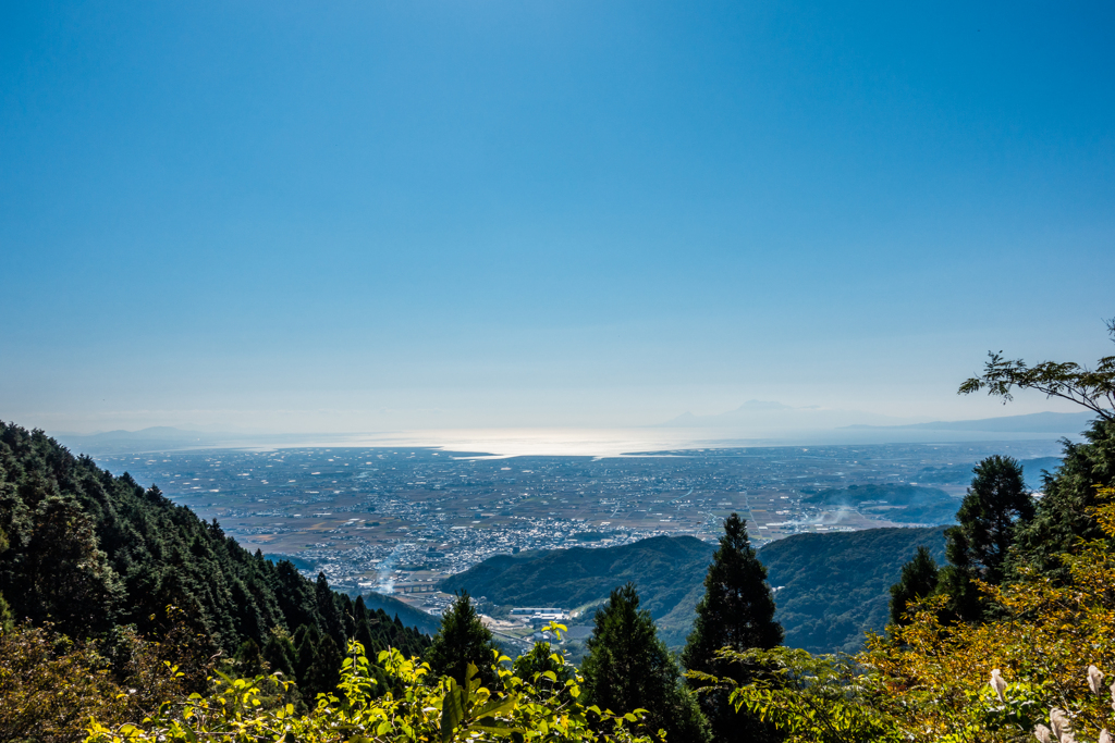 峠から