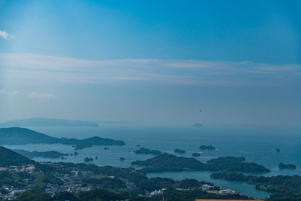 弓張岳から九十九島