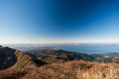 国見岳から天草灘