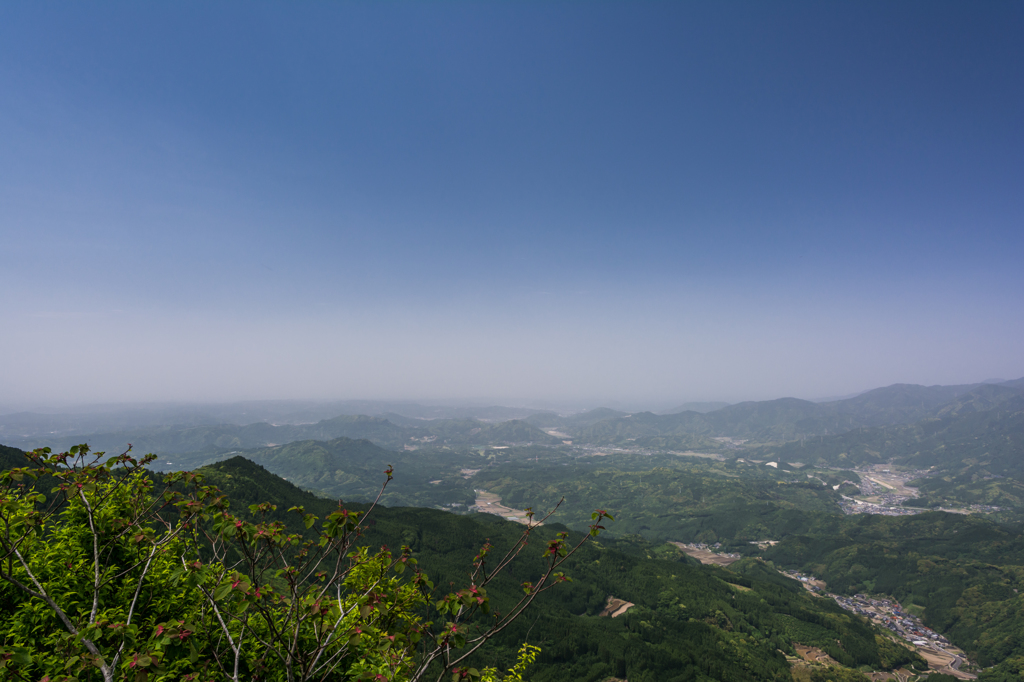 八幡岳から唐津方面