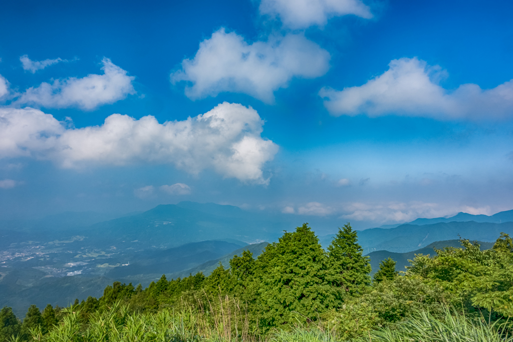 八幡岳、伊万里方面