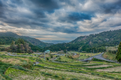 冬の江里山棚田