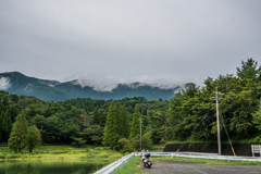 八丁ダムにて