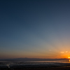 干潟の夕暮れ