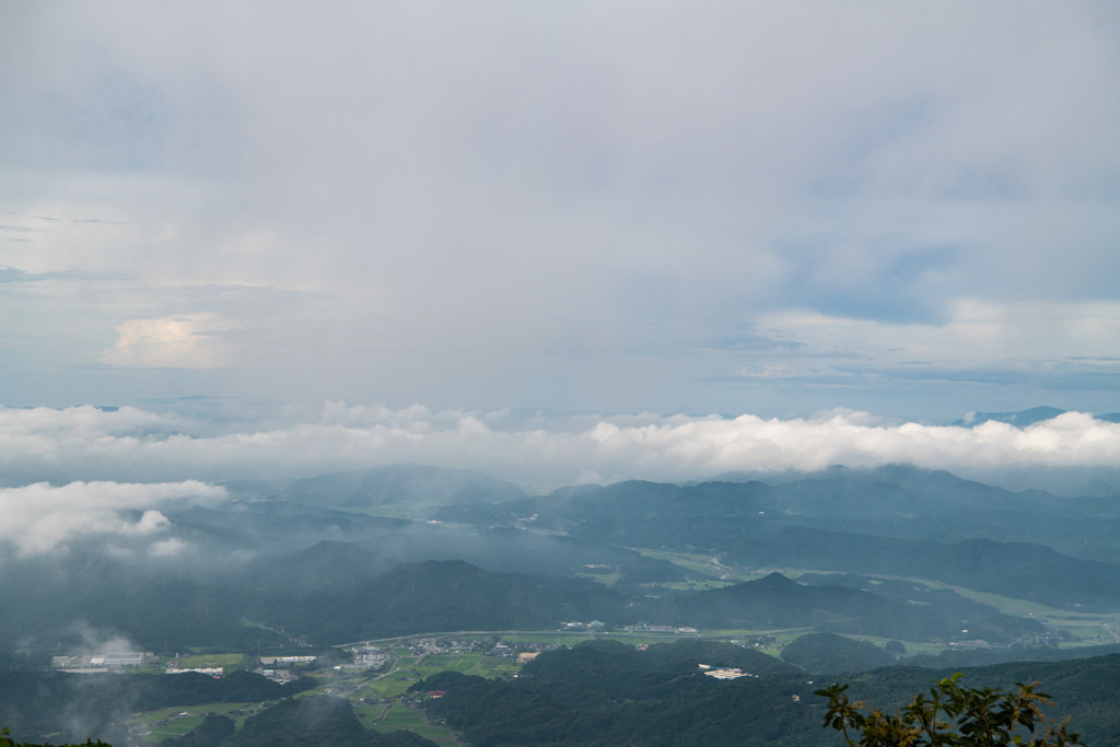 八幡岳から武雄方面