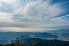 今朝の佐賀平野