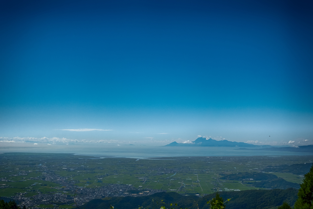 有明海と雲仙