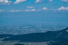 八幡岳から佐賀市街