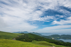 川内峠から生月島方面