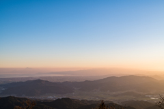 天山から雲仙と多良山系