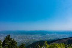 鷹取山から筑後川