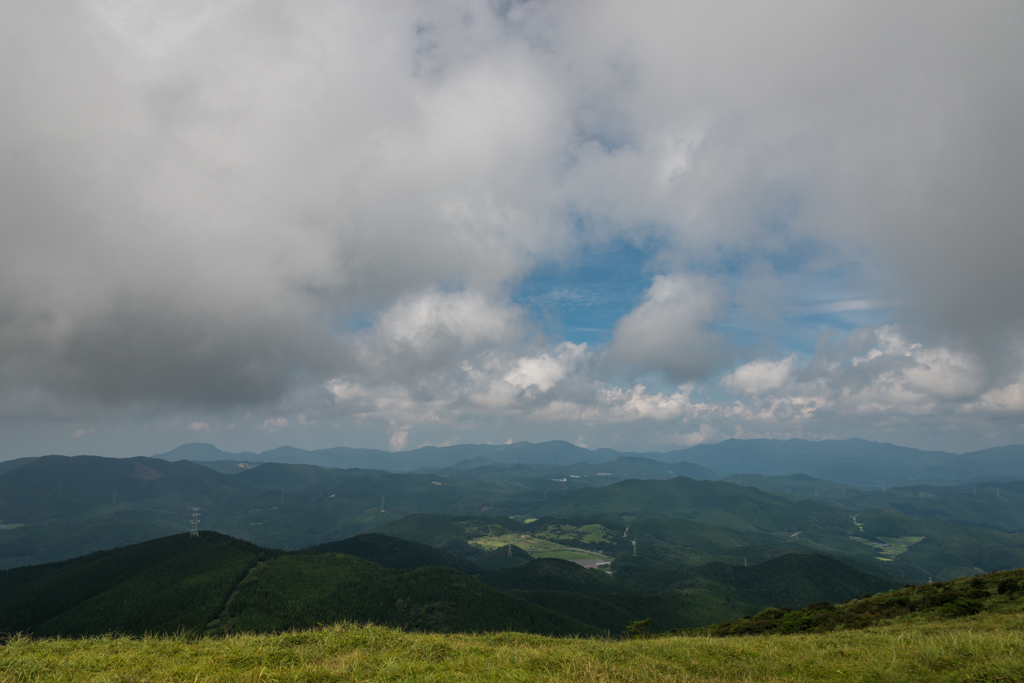 天山から浮岳方面