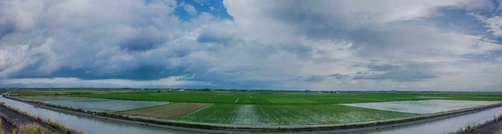 干拓地パノラマ