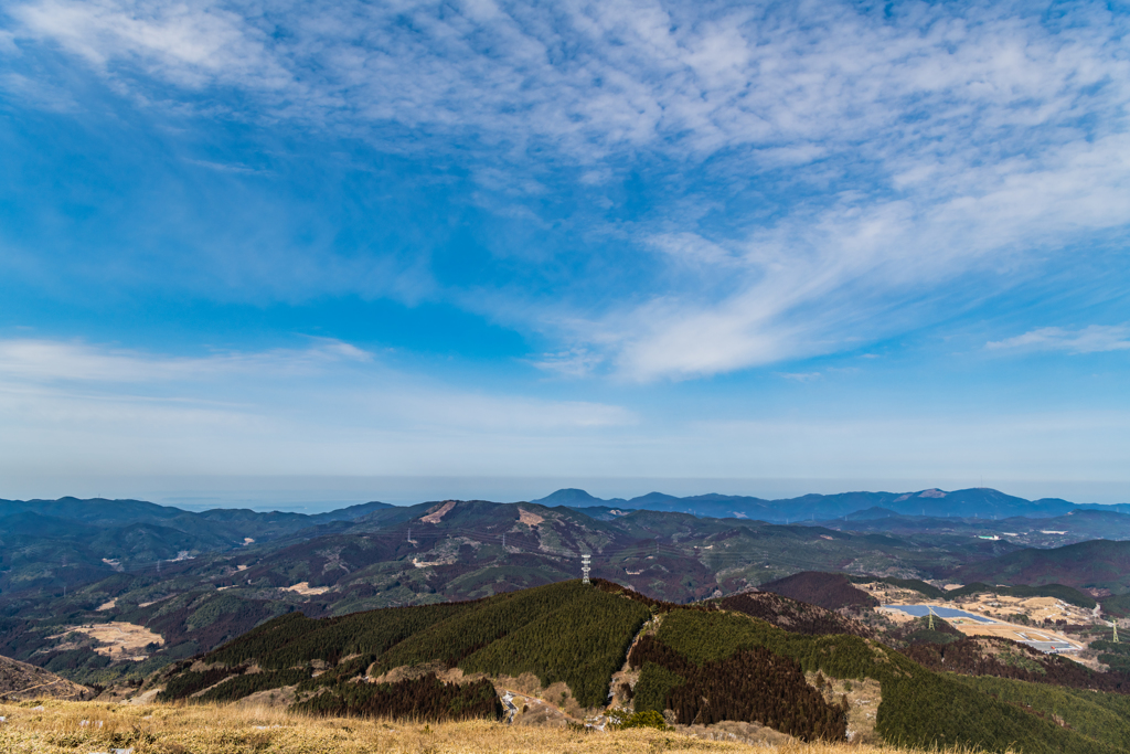 天山から唐津方面