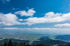 天山から佐賀平野