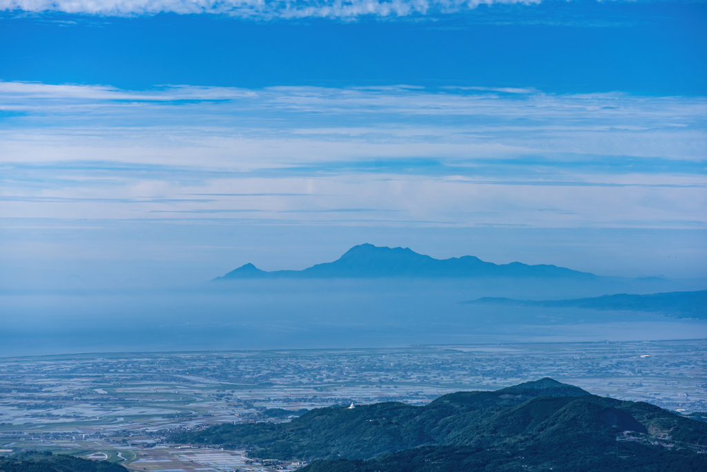 天山から雲仙