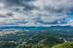 鬼の鼻山から西の眺望