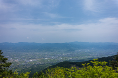 鷹取山山頂から北側の展望