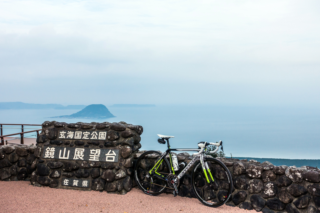 走り初めは鏡山へ