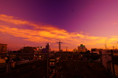 駅舎より