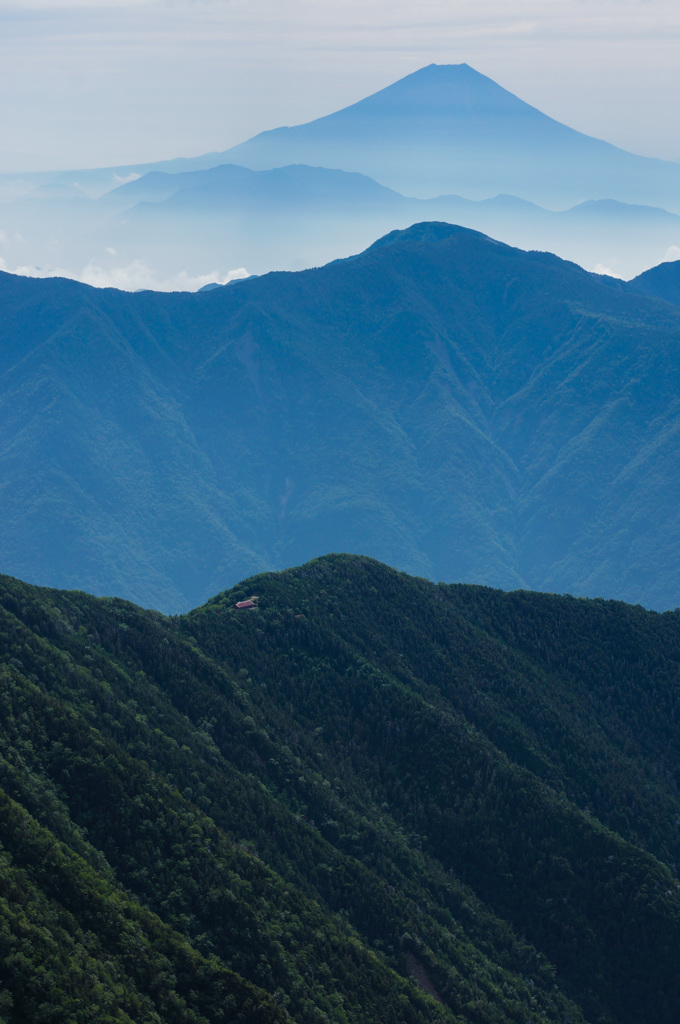 遥かなる下山路